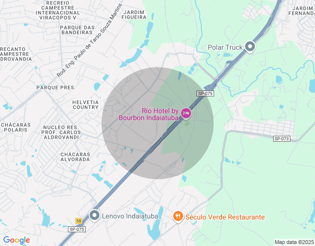 Imóvel no mapa