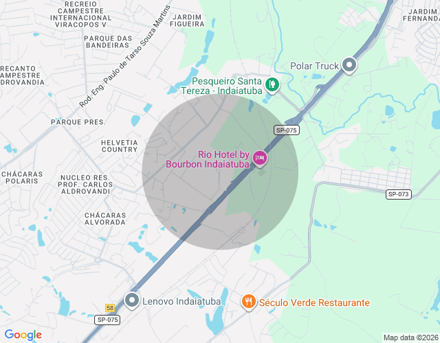 Imóvel no mapa