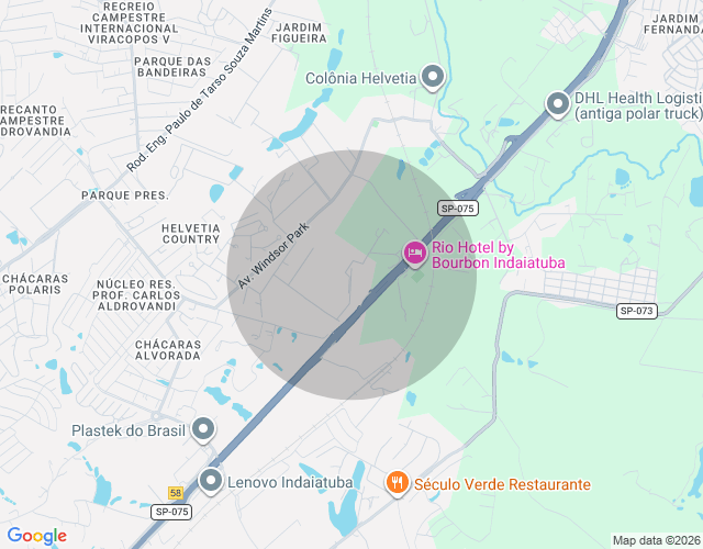 Imóvel no mapa