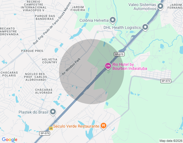 Imóvel no mapa