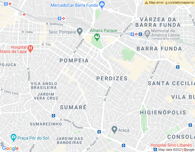 Imóvel no mapa
