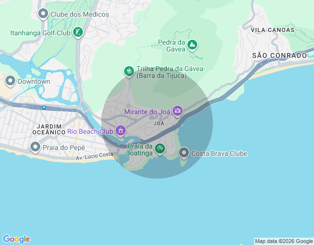 Imóvel no mapa
