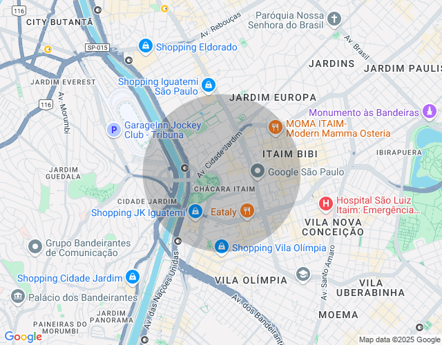 Imóvel no mapa