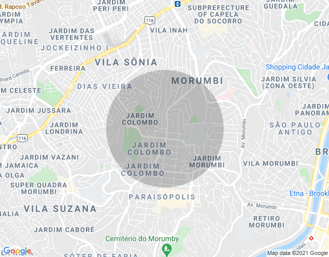 Imóvel no mapa