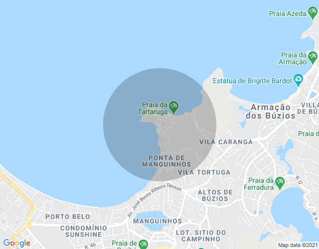 Imóvel no mapa