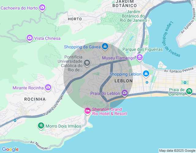 Imóvel no mapa