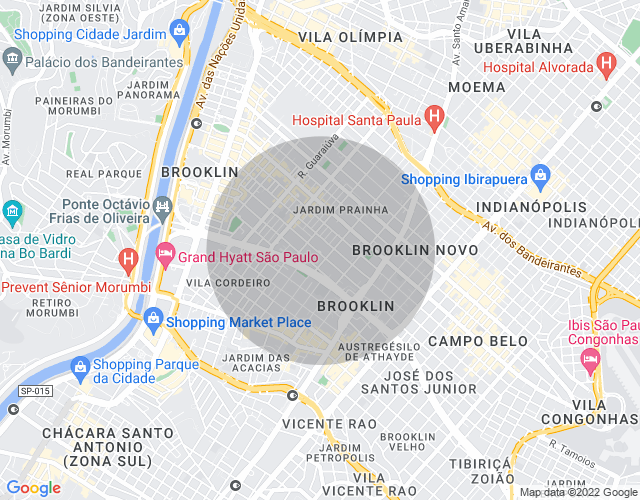 Imóvel no mapa