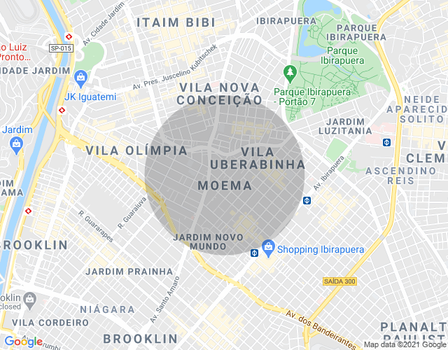 Imóvel no mapa