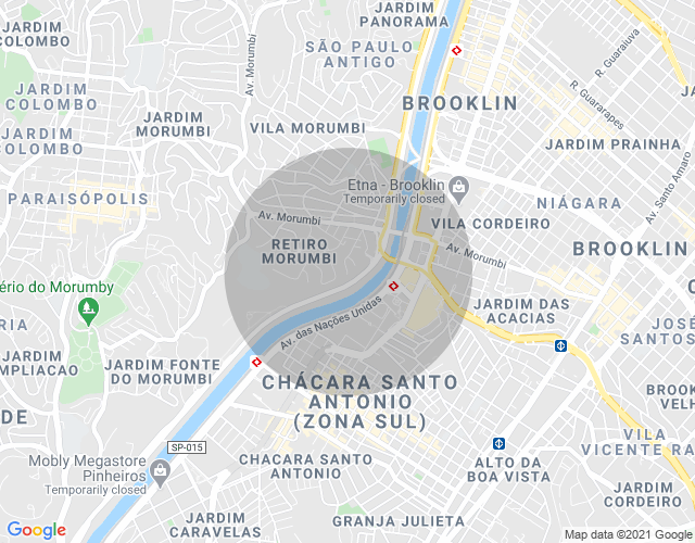 Imóvel no mapa
