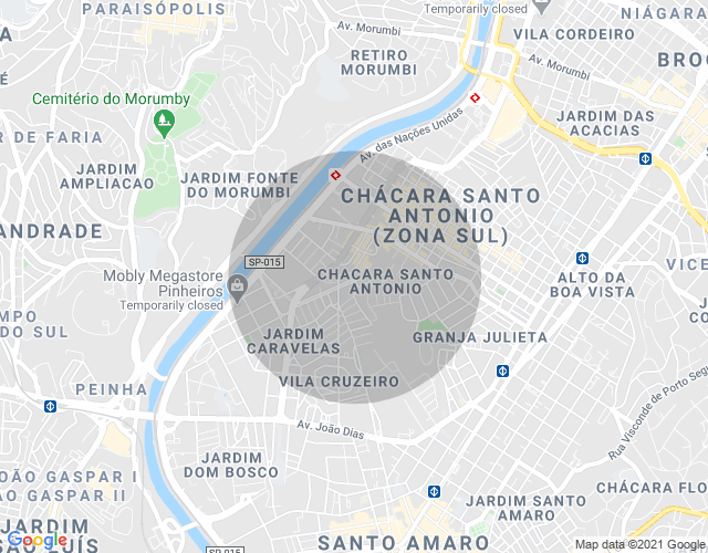 Imóvel no mapa