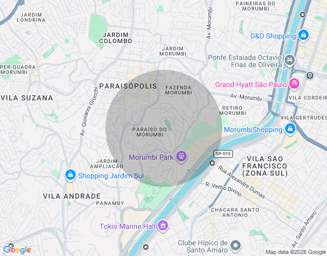 Imóvel no mapa