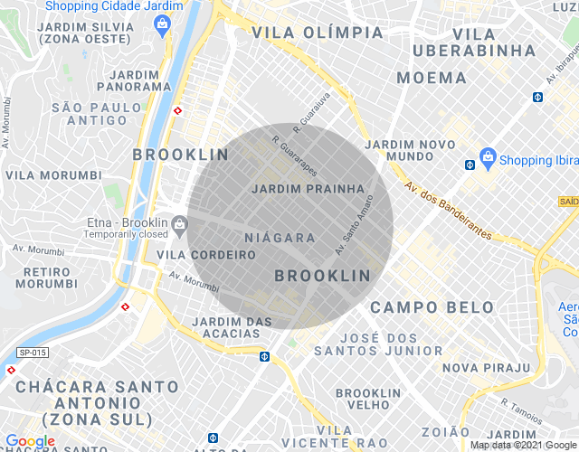 Imóvel no mapa