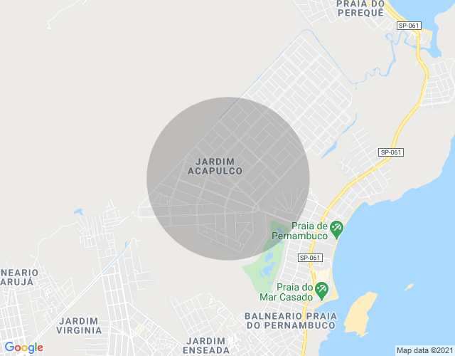 Imóvel no mapa