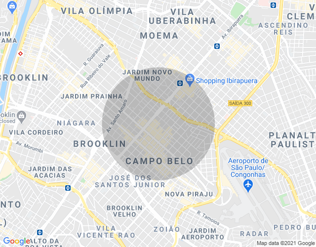 Imóvel no mapa