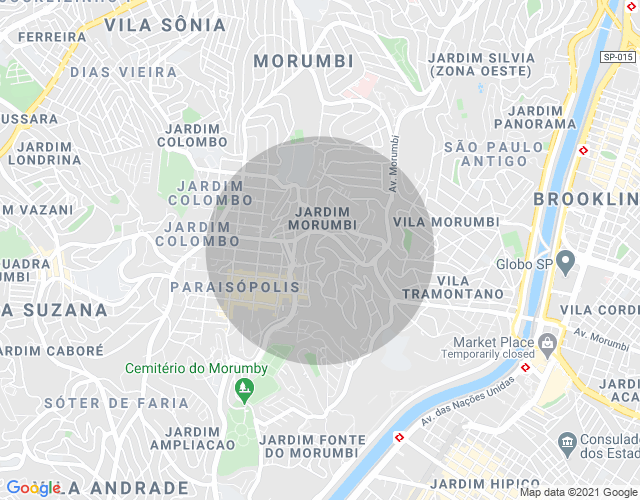 Imóvel no mapa