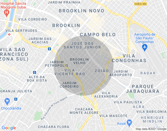 Imóvel no mapa
