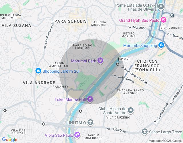 Imóvel no mapa