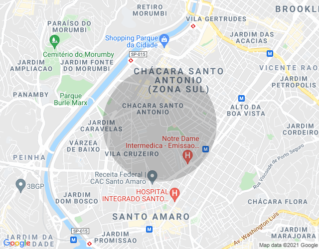 Imóvel no mapa