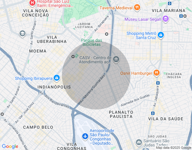 Imóvel no mapa