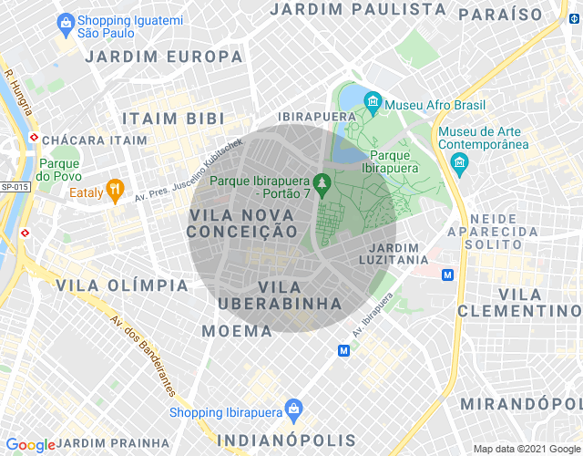 Imóvel no mapa