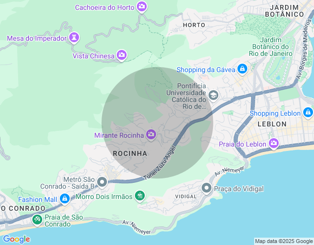 Imóvel no mapa