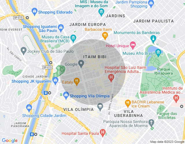 Imóvel no mapa