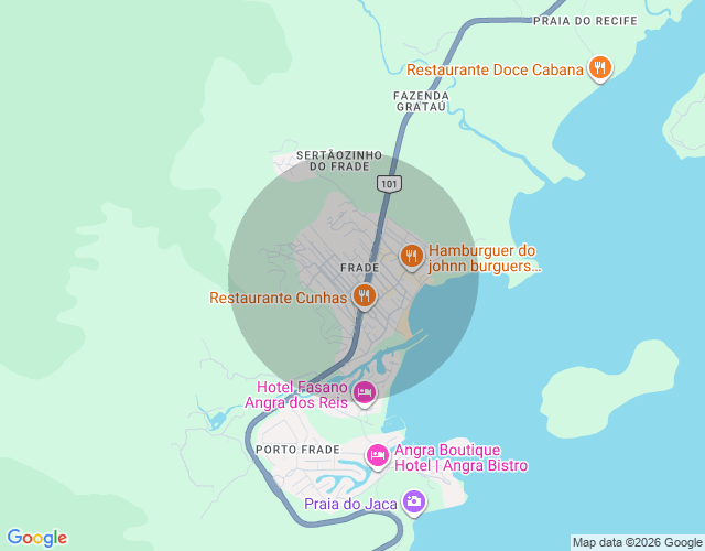 Imóvel no mapa