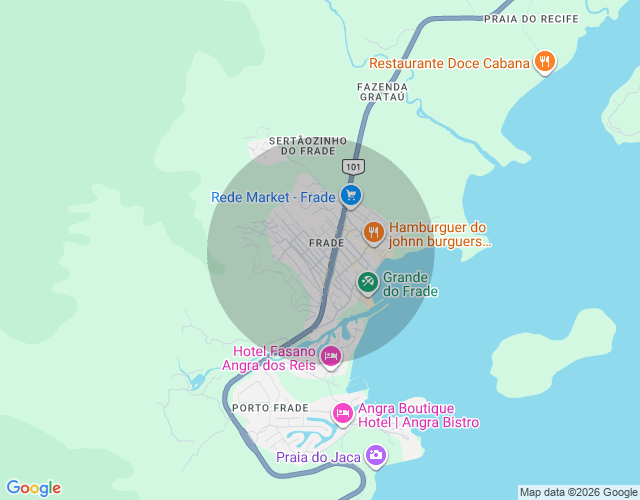 Imóvel no mapa