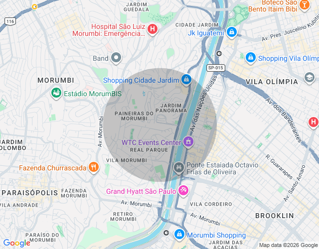 Imóvel no mapa
