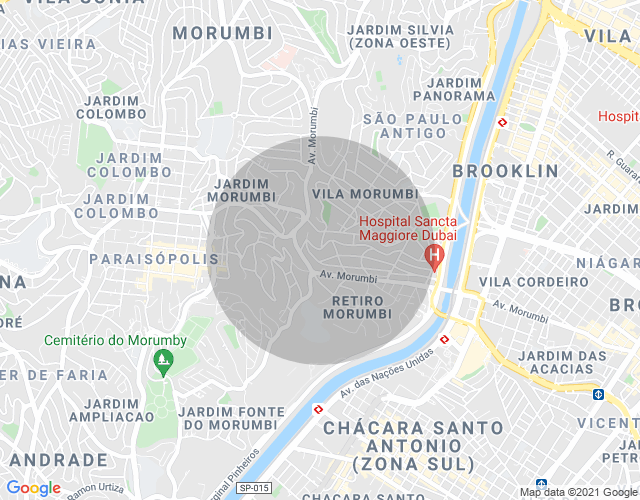 Imóvel no mapa