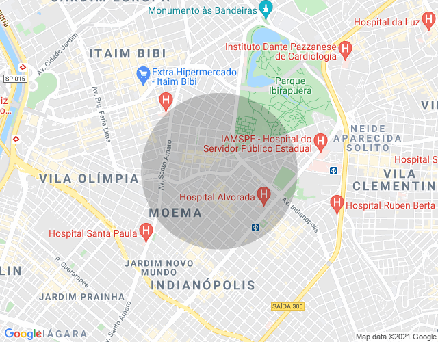 Imóvel no mapa