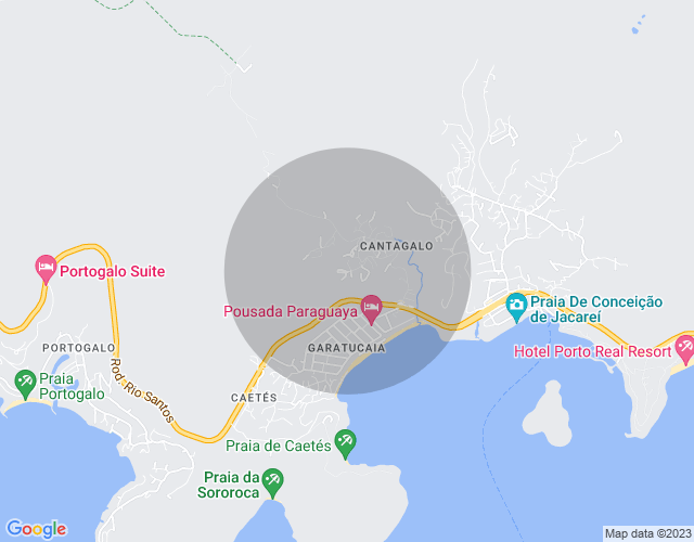 Imóvel no mapa