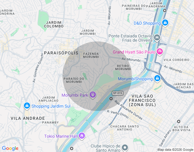 Imóvel no mapa