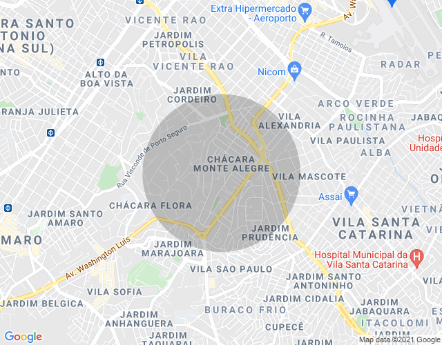 Imóvel no mapa