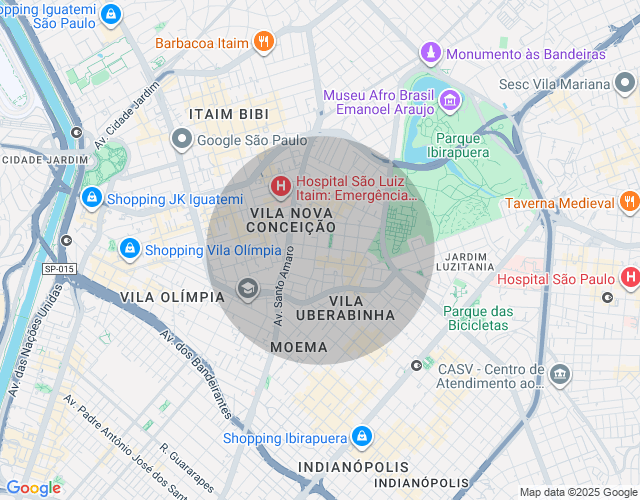 Imóvel no mapa