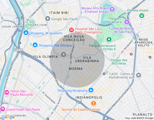 Imóvel no mapa