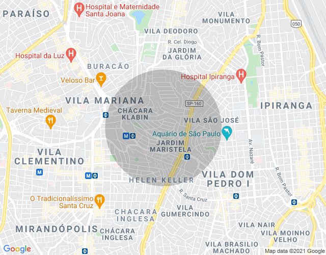 Imóvel no mapa