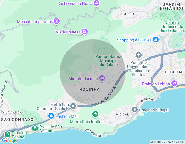 Imóvel no mapa