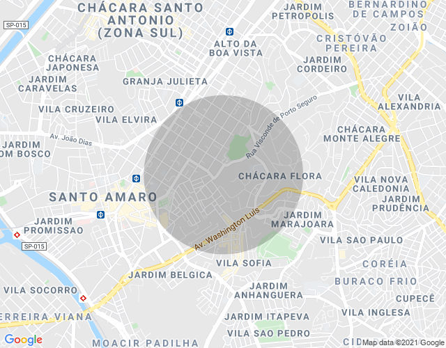 Imóvel no mapa