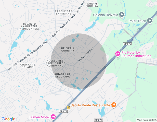 Imóvel no mapa
