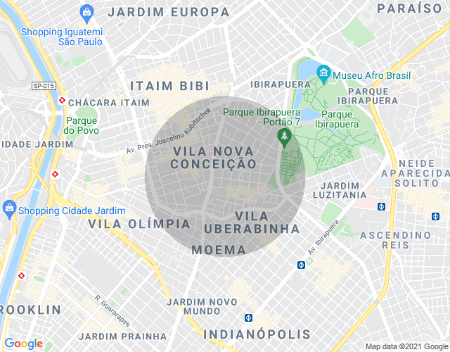 Imóvel no mapa