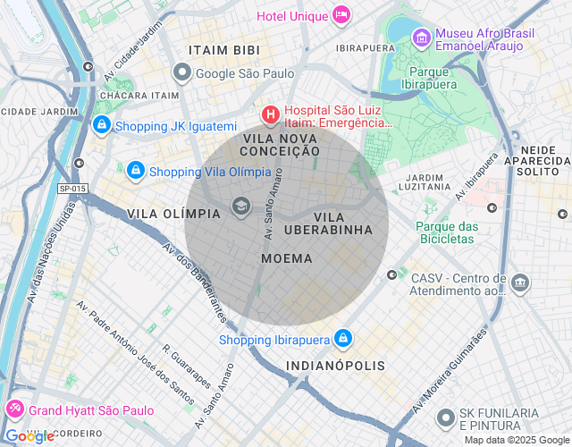 Imóvel no mapa