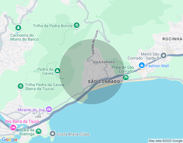 Imóvel no mapa