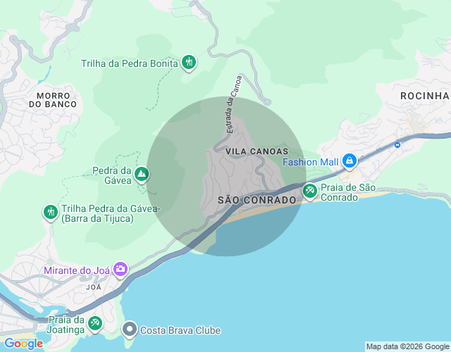 Imóvel no mapa