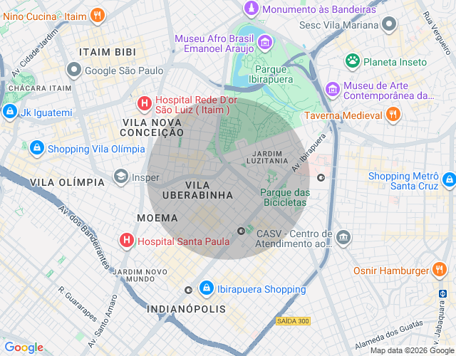 Imóvel no mapa