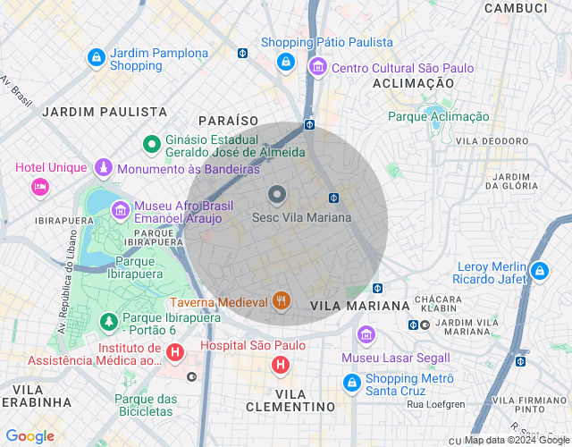 Imóvel no mapa