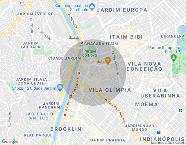 Imóvel no mapa