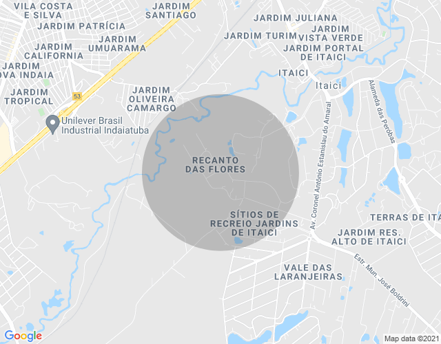 Imóvel no mapa