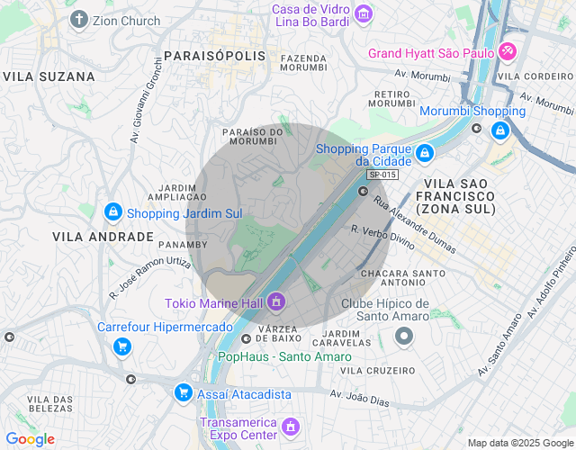 Imóvel no mapa