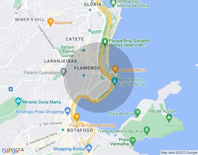 Imóvel no mapa